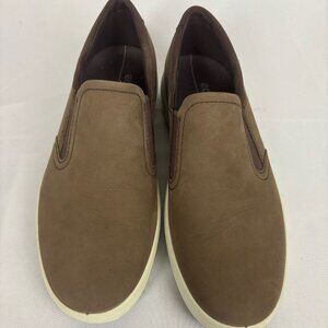 Ecc0 Men's Brown Slip On Shoes sz 41